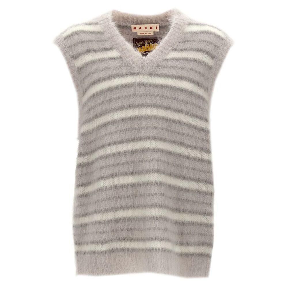 Marni Gray Mohair Men's Sweatshirt